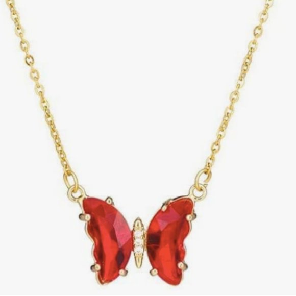 Jewelry - Stainless steel Butterfly Choker Necklace